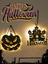 Halloween Pumpkin Lamp Decoration Small Gifts Present Theme Scene Atmosphere Layout Luminous Ornament Items Front Desk Window