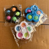 TA1510 Colorful Fingertip Top Led Student Decompression Toys