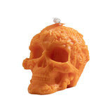 2907BA Good-looking Art Carving Skull Bone Shape Aromatherapy Candle Funny Halloween Horror Atmosphere Decoration Ornaments