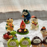 27june Fengshou Cute Cat Ins Decorative Resin