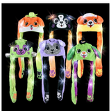 Halloween Themed Popping Ear Light Up Hat For Kids - Assorted