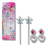 Playing Princess Wand Jewelry Set For Kids