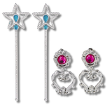 Playing Princess Wand Jewelry Set For Kids
