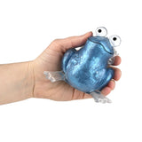 Puffer Metallic Frog Kids Toys In Bulk- Assorted