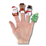 Christmas Themed Finger Puppet For Kids In Bulk - Assorted