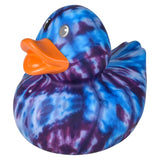 Tie Dye Rubber Duckies Kids Toy In Bulk - Assorted