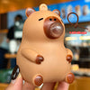 Capybara Squeeze Pendant Toy – Cute Backpack Charm