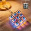 Light-Up Click Keycap Fidget Keychain