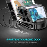 High Power Multi Port Resistant USB Anti-Drop Charger