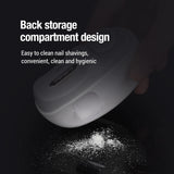 1707GG 2 in 1 Electric Nail Clipper Mill for Manicure Polishing Fingernail Automatic Trimmer For Adult Baby Nails Cutter Sander Grinder