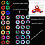 TA1510 Colorful Fingertip Top Led Student Decompression Toys