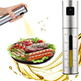 1Pc Spray Oil Bottle 304 Stainless Steel Olive Oil Sprayer
