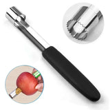 1007GG 1pc Stainless Steel Fruit Corer  Fruit Seed Core Pear Apple Corer Remover Kitchen Gadgets Fruit & Vegetable Tools 180mm