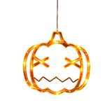 1707BA Halloween Decoration Lights Pumpkin Spider Bat LED Sucker Lamp For Halloween Party Decoration Light Up Halloween Window Lights
