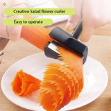 Creative Manual Spiral Slicers Vegetable Cutter Spiral Peeler Fruits Device Cooking Gadget Kitchen Roll Flower Decorative Tool