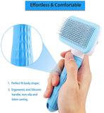 2307GP Dog Hair Remover Brush Cat Dog Hair Grooming And Care Comb For Long Hair Dog Pet Removes Hairs Cleaning Bath Brush Dog Supplies