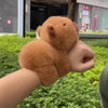 Capybara Slap Snap Plush Wristband Toy - Assorted