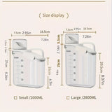 2808GP 1pc Simple Food Storage Bucket Sealed With Scale, Pet Food Storage Bucket, Cat Food, Dog Food, Moisture-proof Dog Supplies