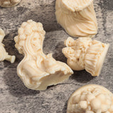 2808BA Halloween Skull Series Silicone Candle Mold DIY Handmade Skull Scented Candle Soap Plaster Resin Casting Molds Home Decor Craft