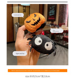 1707BA Halloween Ring Pop Holiday Decoration Pumpkin Lamp Couple Bracelet Creative Gift Children Cartoon Doll Ring Pop