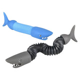 7.5" Shark Fidget Pop Tube – Fun, Interactive, and Stress-Relieving Toy
