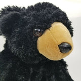 5" Buttersoft Small World Black Bear Plush