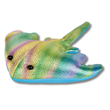 Sparkly Plush Sandbag Sting Ray Animal Kids Toy In Bulk