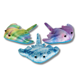 Sparkly Plush Sandbag Sting Ray Animal Kids Toy In Bulk