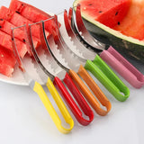 1007GG Kitchen accessories gadgets 304 stainless steel watermelon crafts slicer knife core fruit and vegetable tools