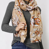 Ethnic Printed Scarf - Vibrant and Stylish Accessories for a Boho-Chic Look