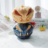 0709BA Halloween Pumpkin Candle Models Reusable Silicone Skeleton Skull Cast Halloween Home Decoration Tools For Resin Candle Ornament