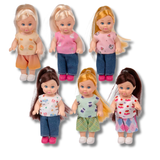 Cute Mini Scooter Doll For Kids - Assorted
