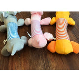 1009GP Dog Toy Squeak Pet Toy Cute Animal Plush Sound Toys for Dogs Puppy Chew Grind Teeth Toys Nontoxic Pets Supplies Dog Accessories