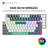 MACHENIKE K500-B61W Wireless Mechanical Keyboard