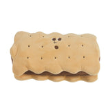 Biscuit Pencil Case Kawaii Pencil Bags Stationery Large Capacity Plush Korean Pen Case Cute Pencil Case