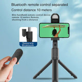 Portable Selfie Stick With Wireless Remote & Phone Stand for Group Selfie