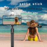 Portable Selfie Stick With Wireless Remote & Phone Stand for Group Selfie