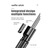 360Β° Rotation Selfie Stick Tripod with Wireless Remote for iPhone & Android Phone