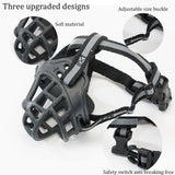 2808GP Dog Muzzle for Small Medium Large and X-Large Dogs Breathable Basket Muzzles