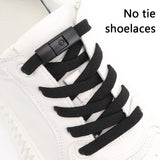 Press Lock Shoelaces Without ties Colorful Lock