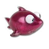 Metallic Squishy Puffer Shark Toy For Kids In Bulk - Assorted