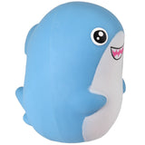 3.75β Squish and Stretch Shark Toys - Set of 12 Fun, Stretchable Sharks