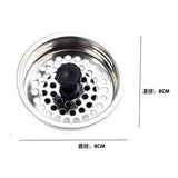 Bulk 2 PC Steel Sink Strainers for Kitchen