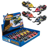 Die Cast Pull Back Snow Turbo Kids Toys In Bulk- Assorted