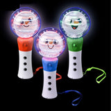 Light Up Snowman Magic Wand For Kids In Bulk - Assorted