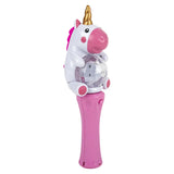 Light Up Unicorn Themed Spinning Wand For Kids
