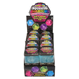 Light Up Squeezy Fidgety Sugar Diamond Kids Toy - Assorted