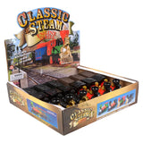 10" Steam Engine Locomotive Die-Cast Pull Back