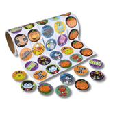 Halloween Themed Roll Sticker For Kids In Bulk - Assorted