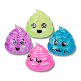 Squeezy Sparkle Sugar Poop Kids Toy In Bulk - Assorted
